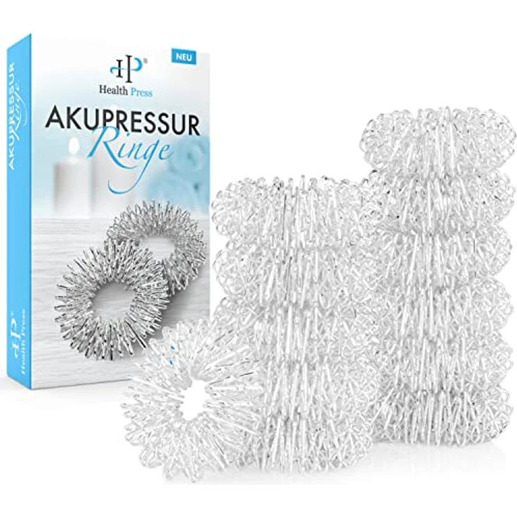 Health Press Shiatsu-Akupressurgerät, 12-tlg. mit 210 Druckpunkten – Bild 2