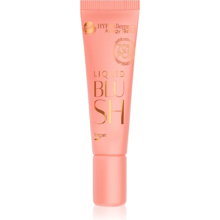Bell Hypoallergenic flüssiges Rouge Farbton 01 Rose Petal, hypoallergenes Blush mit natürlichem Finish, 10 g