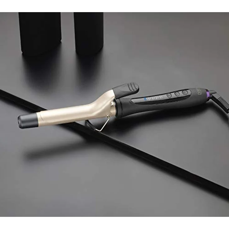 Diva Pro Styling Digital Tong 25mm - Lockenwickler-Lockenstab - automatische Abschaltfunktion, schwarz für voluminöse & glamouröse Locken – Bild 6