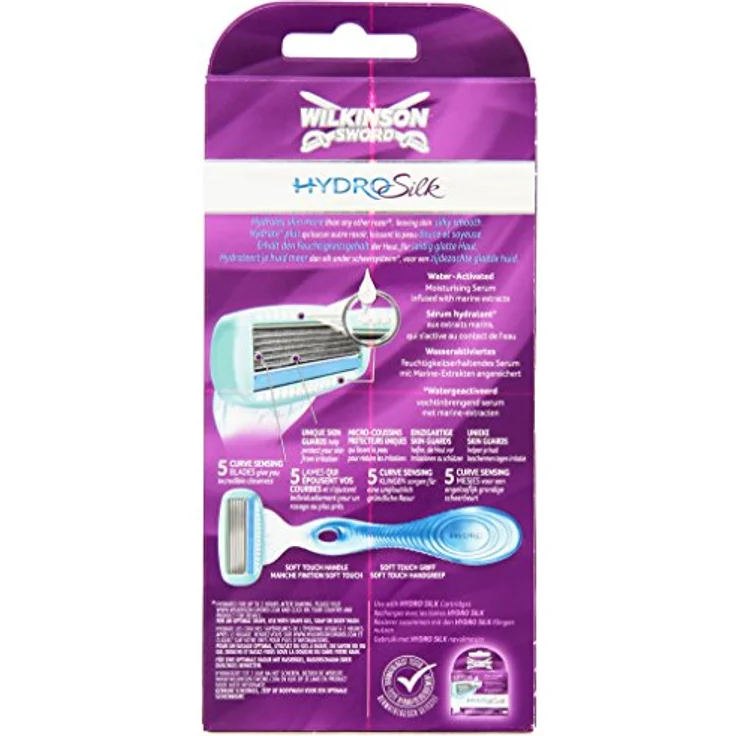 Wilkinson Sword Hydro Silk Rasierapparat mit 1 Klinge für die Frau – Bild 2