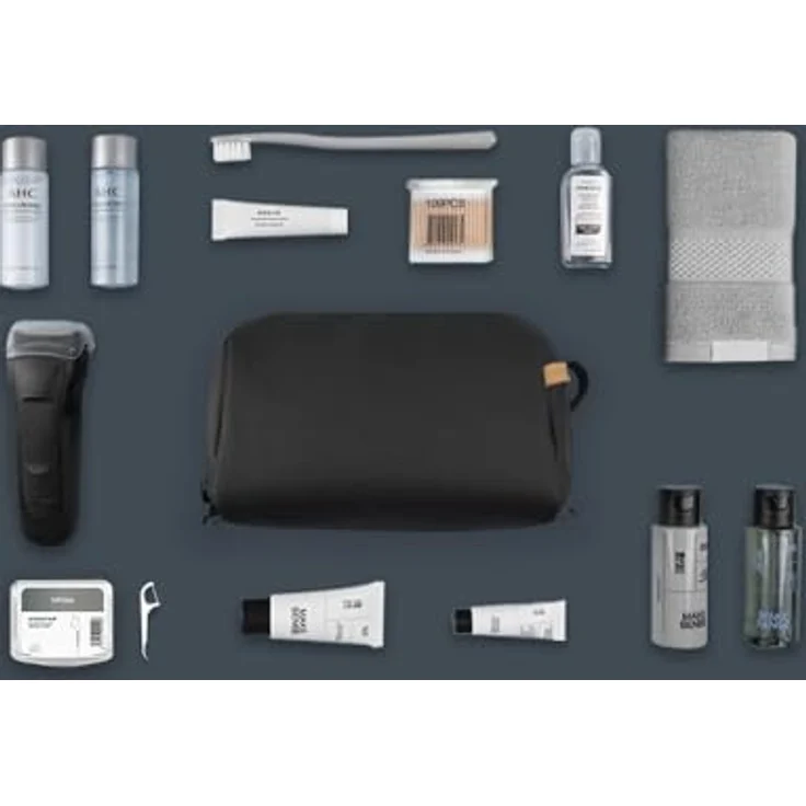 Pgytech Necessaire Wash Organizer (black) Schwarz 3.90 l, mit vielen Innentaschen und wasserfest – Bild 8