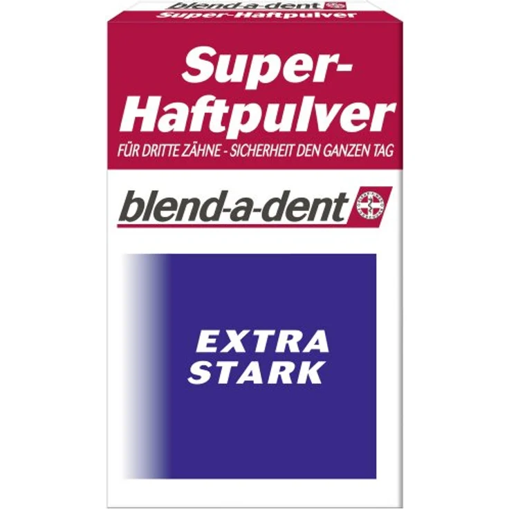 Blend-a-dent Super-Haftpulver Extra-Stark 1 x 50 g Haftpulver – Bild 2