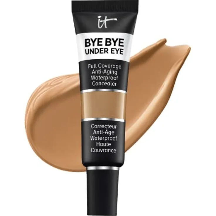 IT Cosmetics Anti-Aging Concealer, hohe Deckkraft und wasserfest, Tan Natural 33.5, 12 ml