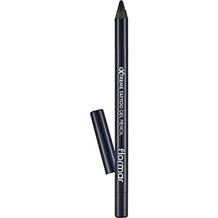 flormar Extreme Tattoo Gel Pencil wasserfester Gel-Stift für die Augen, Farbton 04 Intense Blue, 1,2 g, präzise Linien mit intensiver Farbe – Bild 1
