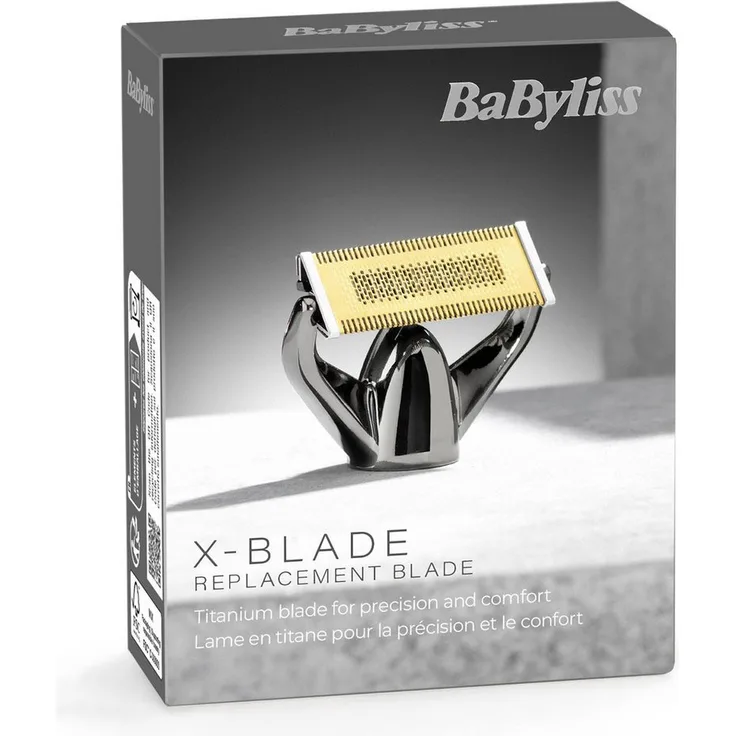 BaByliss ACOT991BLD, Elektrorasierer mit flexibler Titan-Klinge und extra breiter Schneidefläche