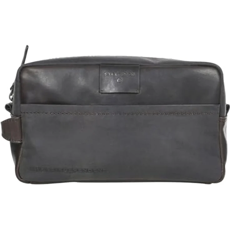 Strellson Brick Lane Dick - Kulturbeutel 24 cm darkbrown – Bild 1