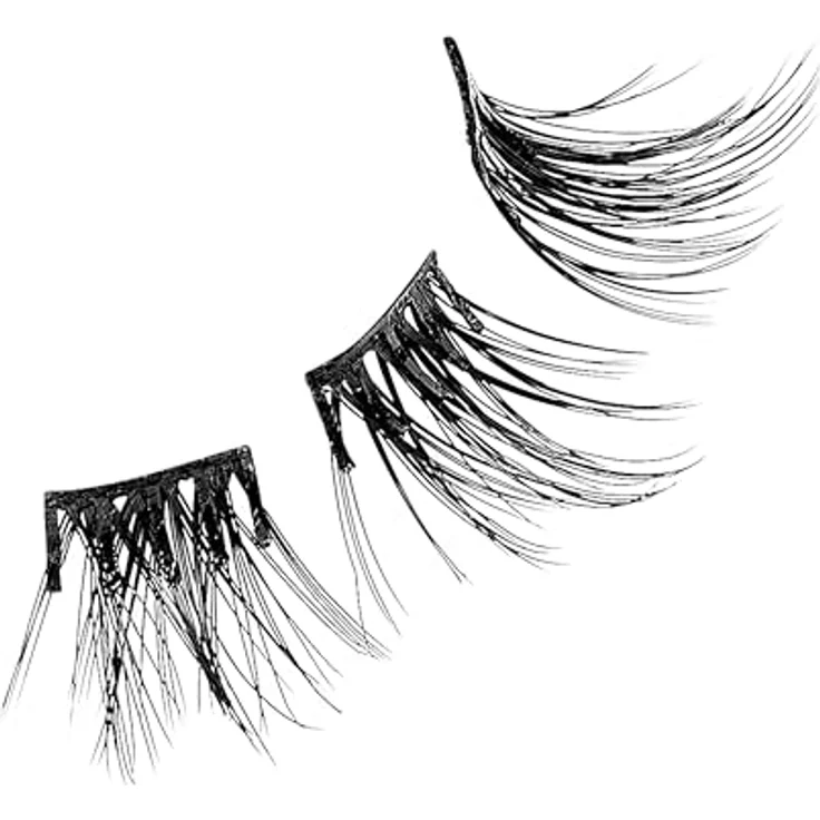 KISS imPRESS Just Press & GO ! selbstklebende Wimpern Bold Volume C 12 St., Schwarz – Bild 11