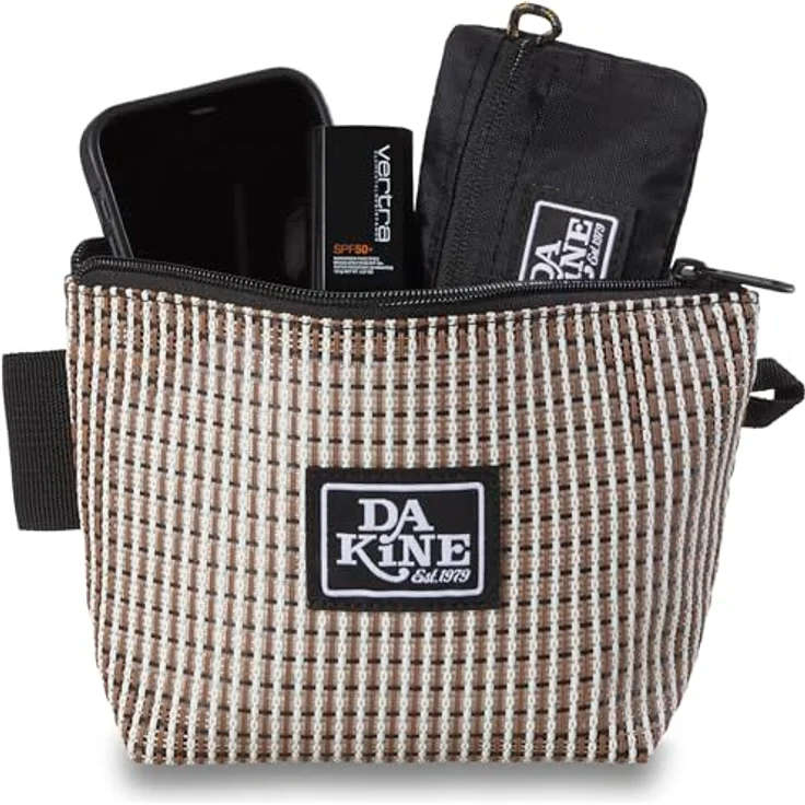 Dakine Necessaire Packtasche 32 cm, Braun, Grau, Weiß, strapazierfähiges PVC, 8 l – Bild 3