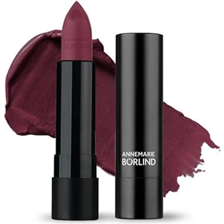 ANNEMARIE BÖRLIND LIPPEN EFFECTIVE NATURAL BEAUTY Lipstick Matt Passion Power (4,2g) - Intensive Farben mit Matt-Effekt, Hyaluron Spendet Feuchtigkeit & Glättet, Vegan – Bild 1
