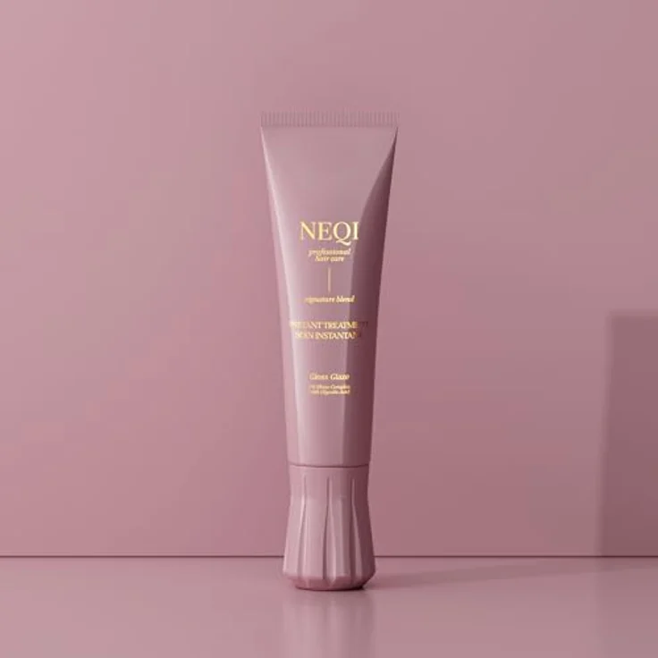 NEQI Treatment Treasure Gloss Glaze 100 ml, intensive Sofortpflege für alle Haartypen mit Shine Complex und Geschmeidigkeitseffekt – Bild 3