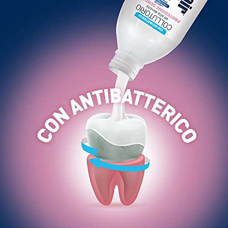 Biorepair Gum Protection Mouthwash, Mundspülung zur Zahn- und Zahnfleischpflege, 500 ml, bekämpft Zahnbelag und Bakterien – Bild 3