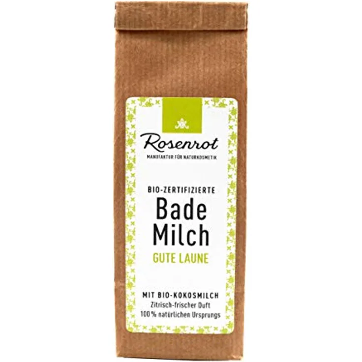 Rosenrot Bademilch mit Kokosmilch 150 g