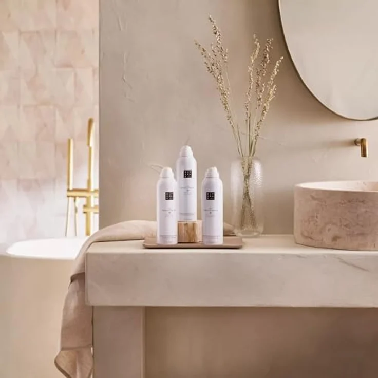 RITUALS The Ritual of Sakura Vorteilspack mit 3 x Duschschaum – Duschgel mit Kirschblüten und Reismilch – zarter, blumiger Duft – Value Pack 3 x 200 ml – Bild 2