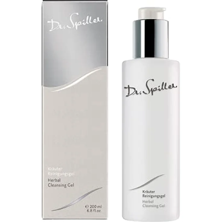 Dr. Spiller Kräuter Reinigungsgel, Gesichtsreinigung für zu Unreinheiten neigende Haut, 200ml – Bild 3