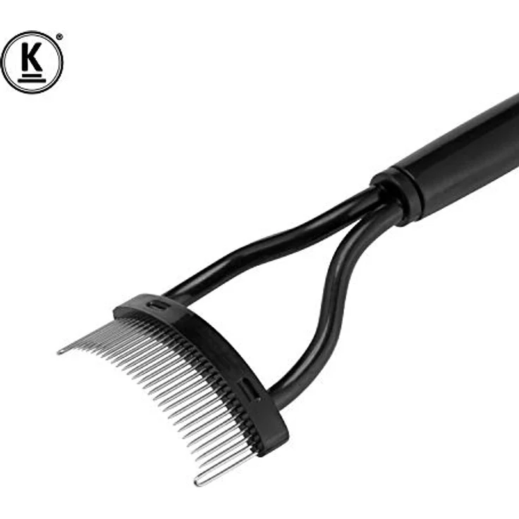 K-Pro Wimpernkamm - Wimpern-Bürste, Wimpernpflege-Kamm mit Edelstahl-Zähnen – Bild 5