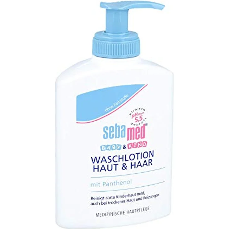 sebamed SEBAMED BABY & KIND Waschlotion Haut u.Haar Babyshampoo 200 ml – Bild 5