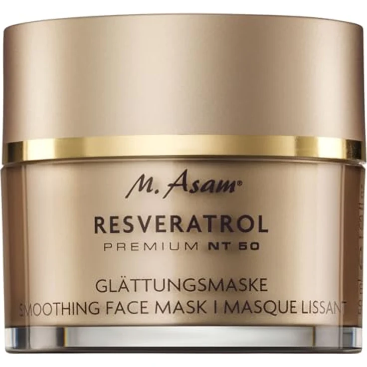 M. Asam Resveratrol Premium NT50 Perfecting Glättungsmaske, 50ml - glättende Gesichtsmaske mit hochkonzentriertem Resveratrol – Bild 1