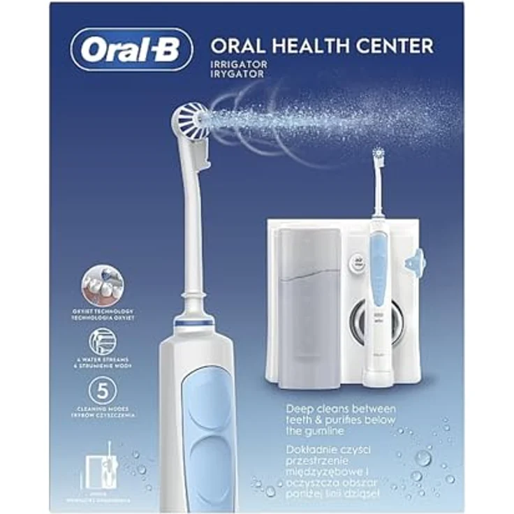 Oral-B IRRIGADOR BRAUN AQUA CARE 6 MODOS TITANIUM, Munddusche mit OXYJET 4, Titanium – Bild 2