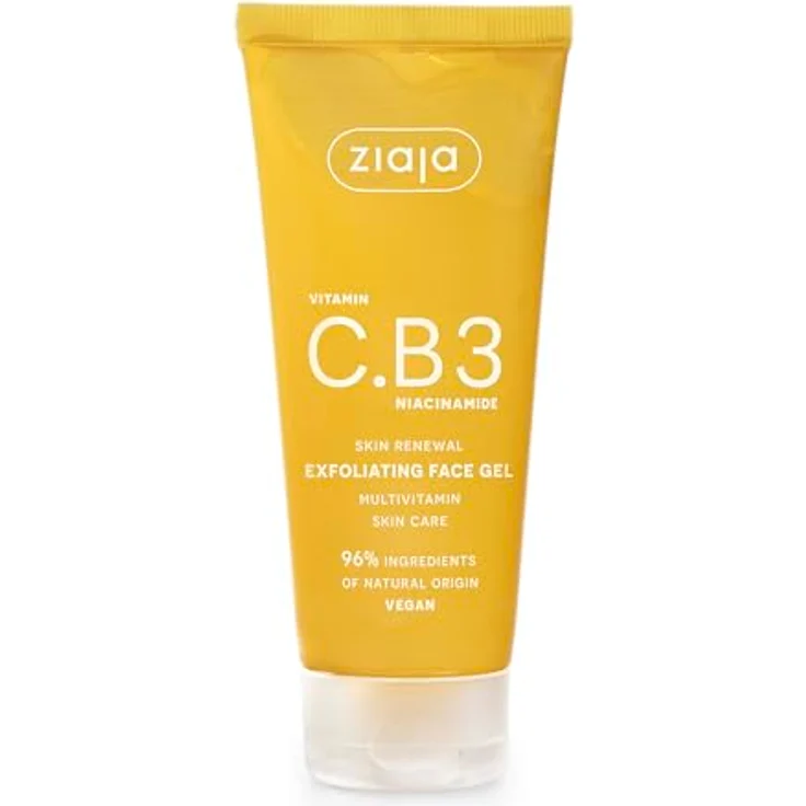 Ziaja Vitamina C B3 Niacinamida Exfoliante Gel Facial, 100 ml, enzymatisches Peeling zur Hautreinigung und -verjüngung – Bild 2