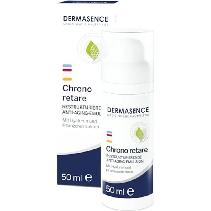 DERMASENCE Chrono retare restrukturierende Anti-Aging-Emulsion, 50 ml - Stimulierende Emulsion mit Weichzeichner-Effekt 