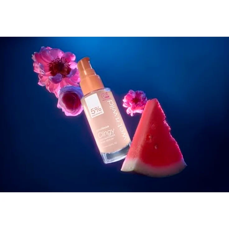 Wet n Wild PrimeFocus Clingy Serum Primer, langanhaltender Make-up Primer mit Niacinamid, 27.1 ml – Bild 4