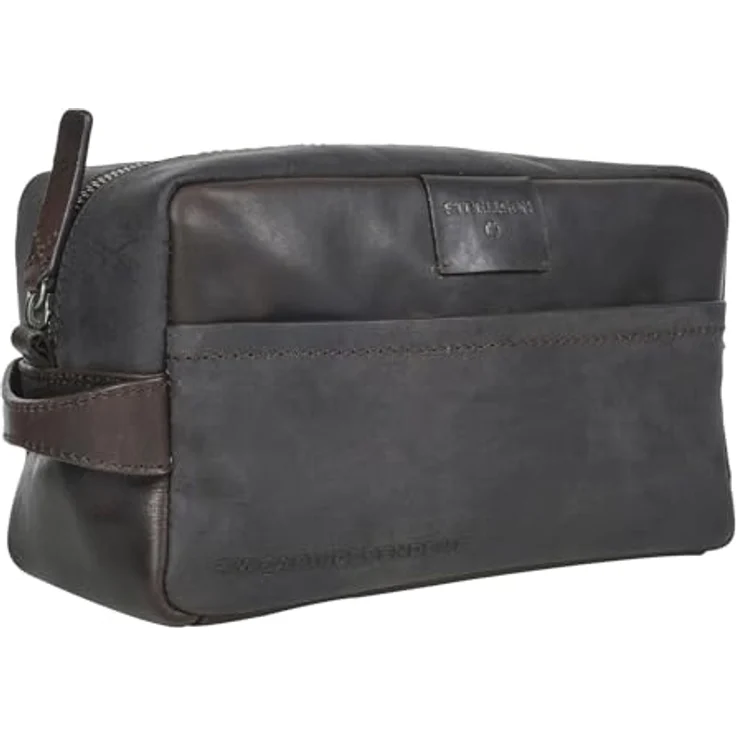 Strellson Brick Lane Dick - Kulturbeutel 24 cm darkbrown – Bild 2