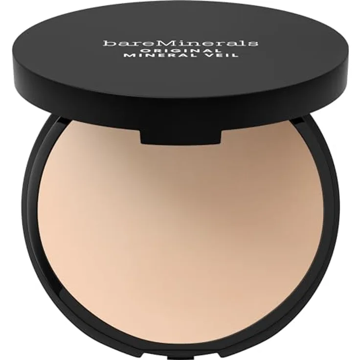 bareMinerals Original Mineral Veil Setting Powder, transparentes Finishingpuder für Damen, 9 g, tierversuchsfrei und mineralölfrei