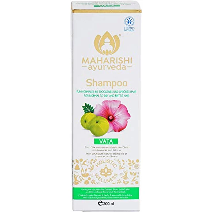 Maharishi Ayurveda Vata Shampoo Ayurveda Herbal Shampoo, 100% natürliche saubere 200 ml Lotion - Lavendel und Zitronenduft – Bild 2