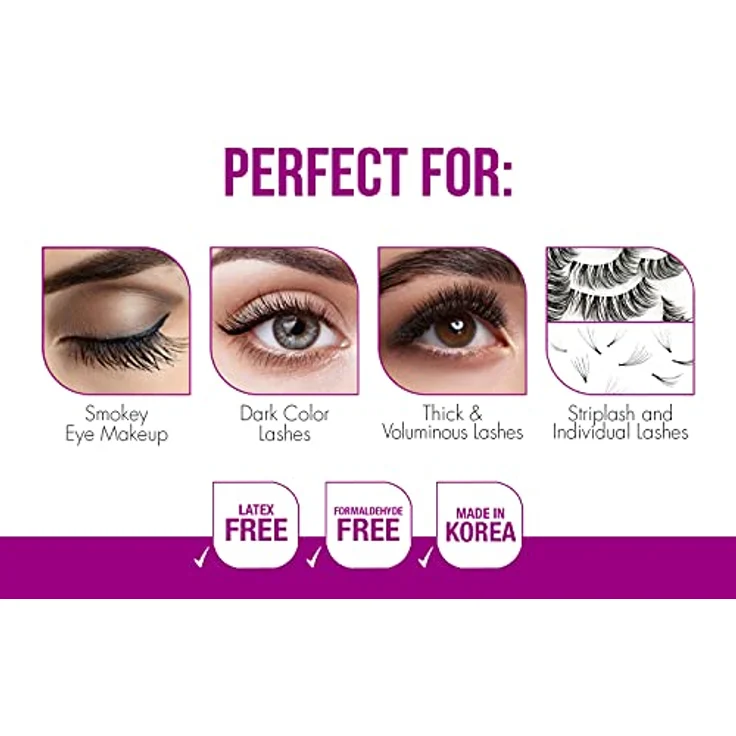 PEGAMENTO DUO QUICKSET #oscuro 5 gr Wimpernkleber – Bild 7