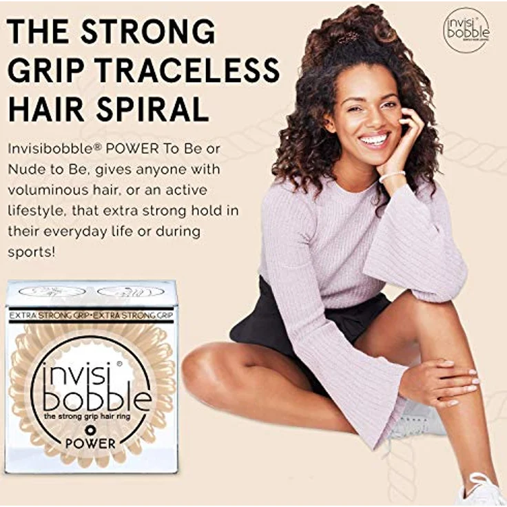 invisibobble Power To Be Or Nude To Be 3 Stück – Bild 2