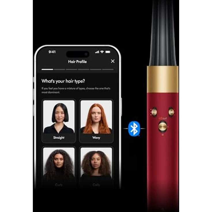 Dyson Airwrap i.d.â„¢ Multi-Haarstyler und -trockner, in Red Velvet, Stylen, Trocknen und Locken ohne Hitze schädigen, mit Bluetooth® und Coanda Effekt – Bild 3