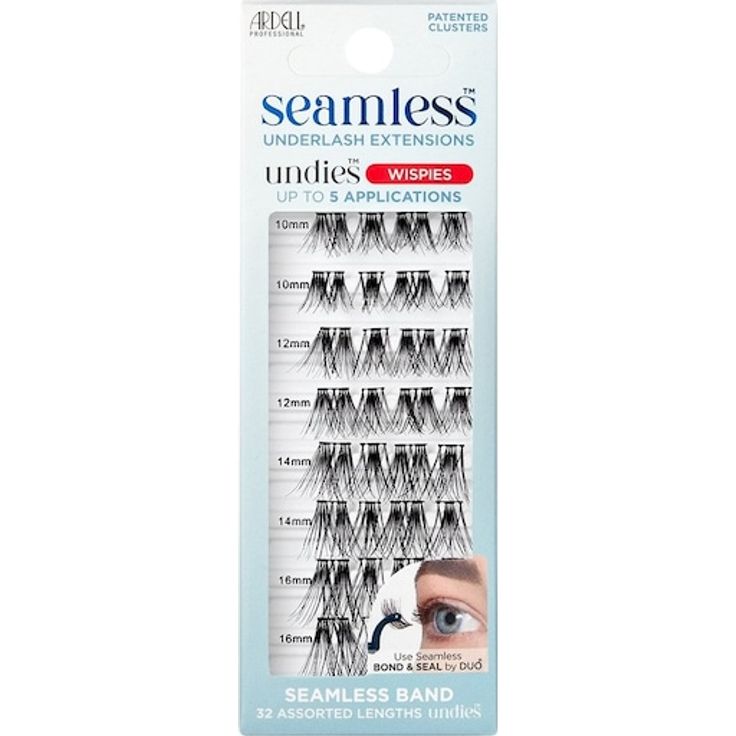 Ardell Einzelwimpern Undies Seamless Underlashes, Künstliche Wimpern in Braun, für individuelle Stylings, 1 ct