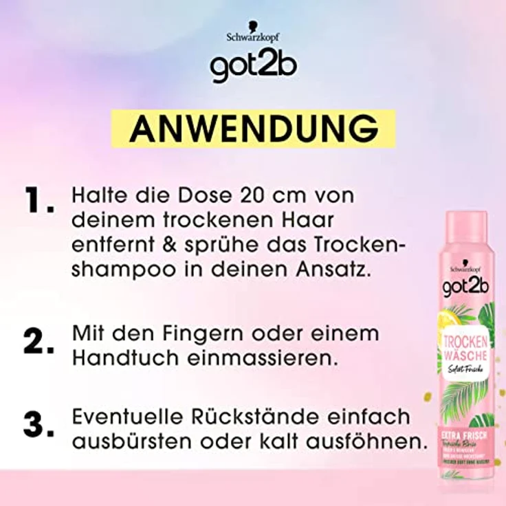 got2b Trockenshampoo Extra Frisch 200 ml – Bild 5