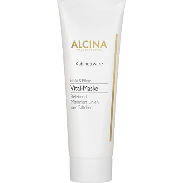 ALCINA Vital-Maske 250 ml, Gesichtsmaske zur Minimierung von Linien und Fältchen, belebend für anspruchsvolle Haut, sichtbar glatteres Hautbild