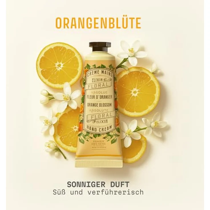 Panier des Sens Creme Orange Blossom Hand Cream 30 ml – Bild 3