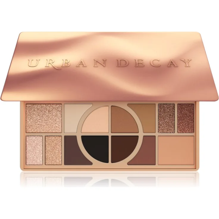 Urban Decay Naked Shaped Lidschattenpalette, Farbton Warm, 160.6 g für vielseitige Tages- und Abend-Make-up-Looks