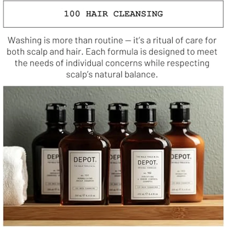 Depot 105 Invigorating Shampoo 250 ml  – Bild 5
