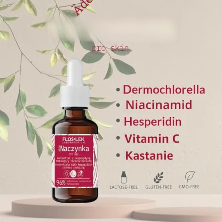 Flos-Lek Stop Naczynka, Konzentrat mit Hesperidin zur Reduzierung von Rötungen, 30 ml – Bild 4
