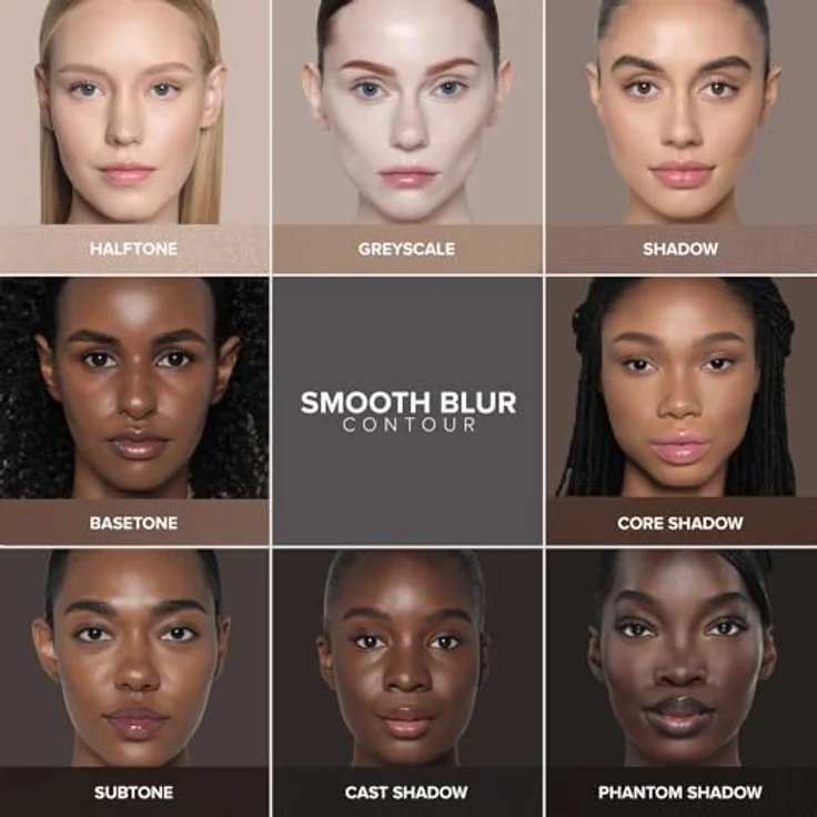Anastasia Beverly Hills Smooth Blur Contour Stick, Konturenstift in Cast Shadow, 8 g, vegan, mattierender Bronzer – Bild 7