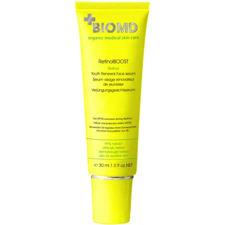 BioMED Retinol Boost Verjüngungsserum, 30 ml Konzentrat zur Hautpflege