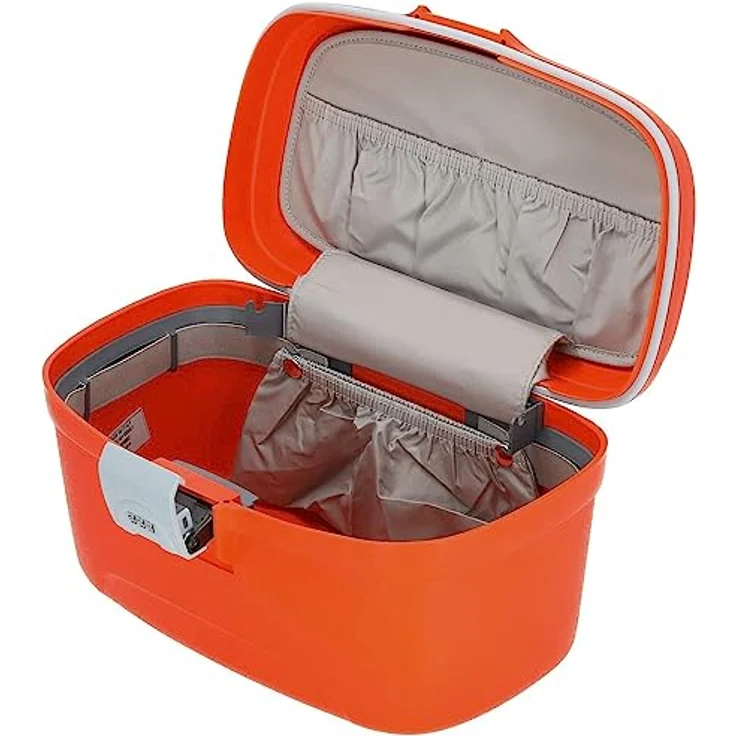 Roncato Necessaire Light Beautycase 36 cm Braun (13 l) - Mit viel Stauraum, Innentaschen, Behälter mit Spiegel – Bild 3