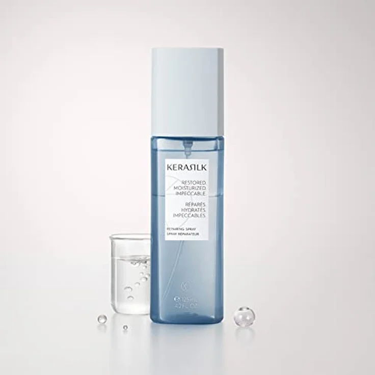 Kerasilk Specialist, Reparatur Spray für gestresstes und strapaziertes Haar, 125ml – Bild 4