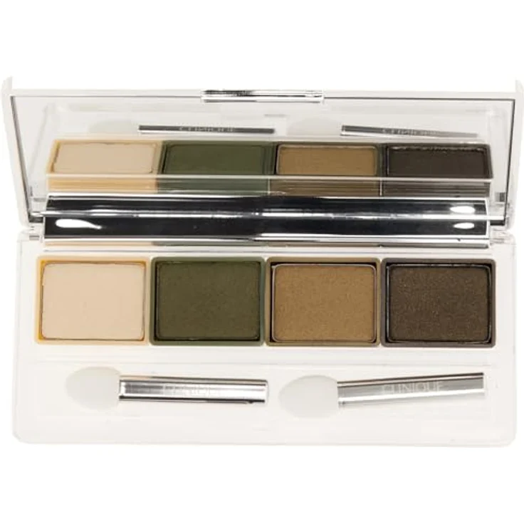 Clinique All About Shadow™ Quad Lidschattenpalette, Farbton On Safari - Shimmer, 3,3 g, leicht aufzutragen, glitzereffekt, kombinierbare Farbtöne – Bild 4