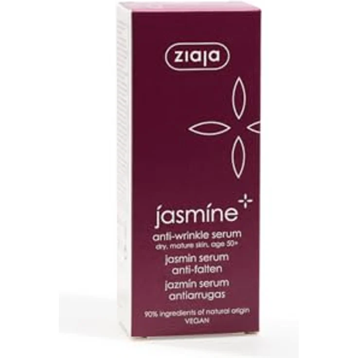 Ziaja Jasmin Anti-Falten 50+ Serum 30ml, Hautstraffendes Gesichtsserum – Bild 1