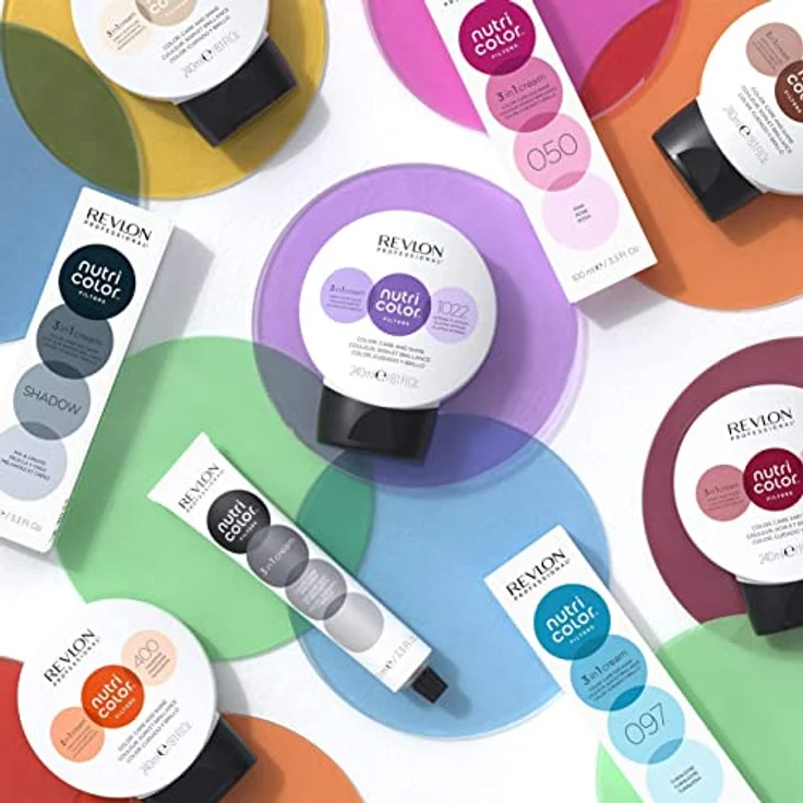 Revlon Nutri Color Filters 240 ml 524 Kupfer Perlbraun – Bild 2