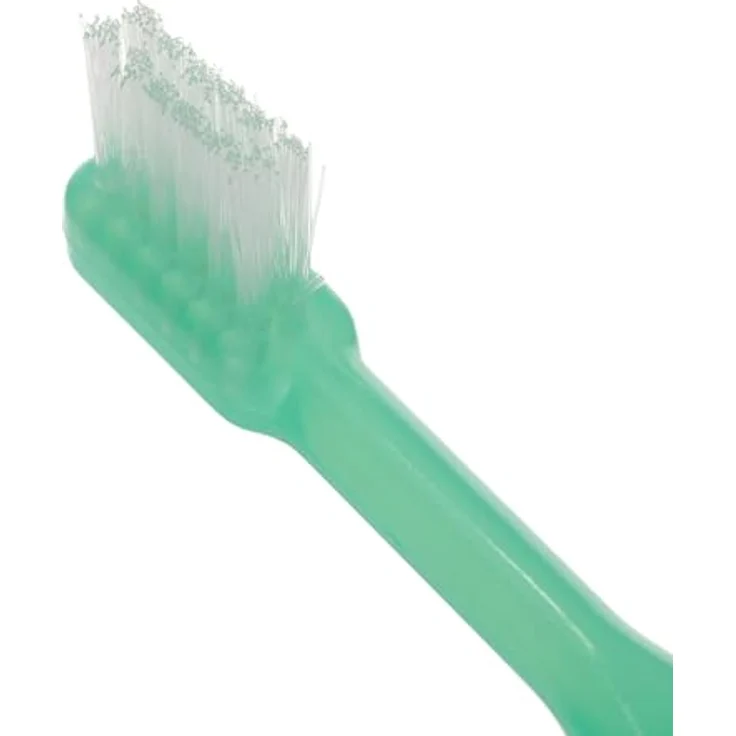 Canpol Babies Zahnbürsten-Set – 3-Stück, ab 0 Monaten, für sanfte und effektive Reinigung, blau – Bild 5