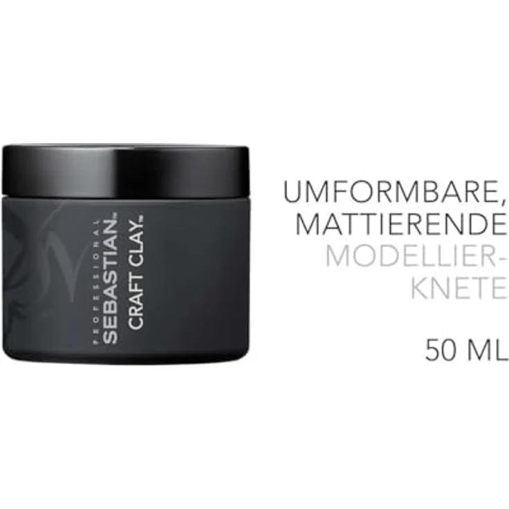 Sebastian Form Craft Clay 50 ml, umformbare Modellierknete mit mattem Halt für kurzes bis mittellanges Haar – Bild 2
