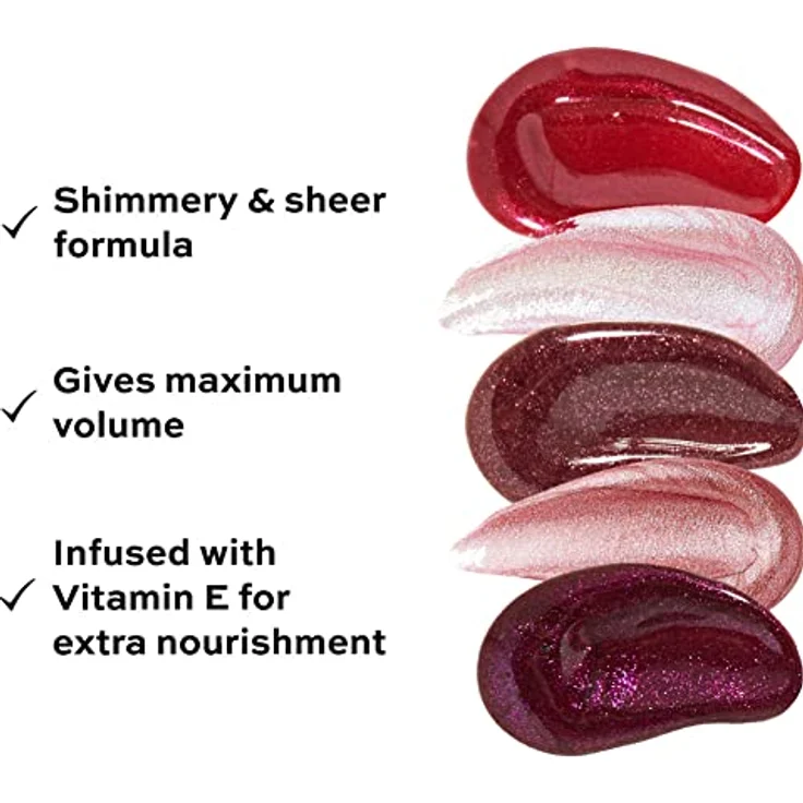 REVOLUTION Shimmer Bomb Lipgloss 4.5 ml Glimmer – Bild 5