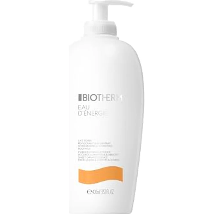Biotherm Eau d'Énergie Bodylotion, mit Life Plankton, Aprikosenöl und Olivenöl, Bodylotion für intensive Feuchtigkeitspflege, Körpermilch für alle Hauttypen, 400 ml – Bild 1