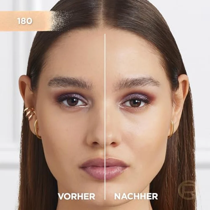 L'Oréal Make-up-Puder Infaillible 24H Fresh Wear  180 Rose Sand 9 g – Bild 4